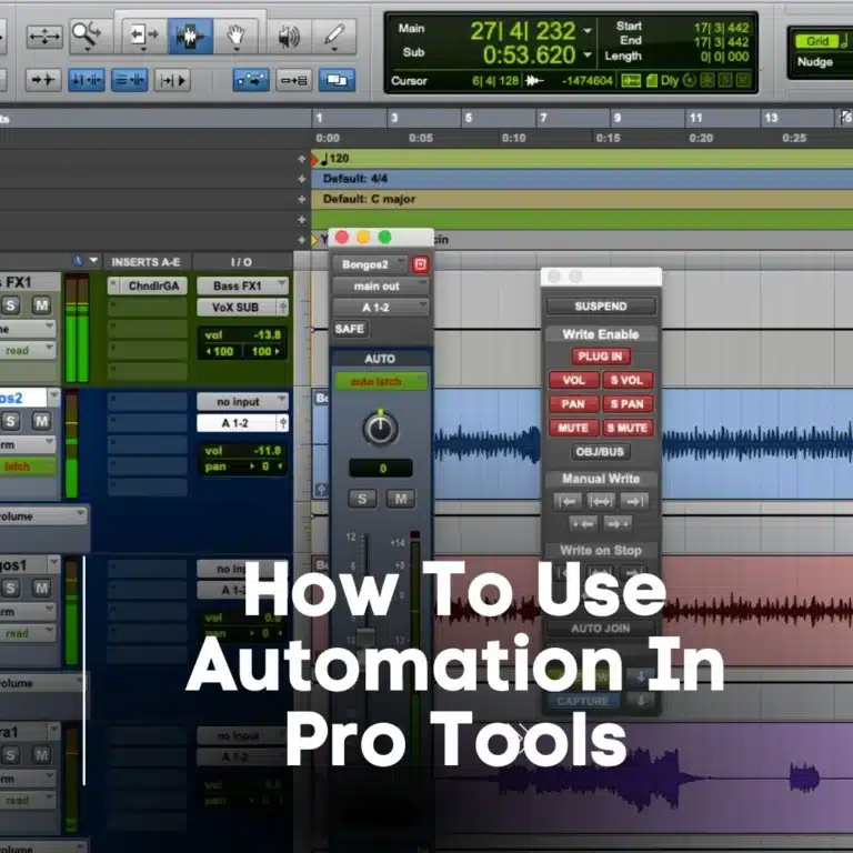 How To Use Automation In Pro Tools